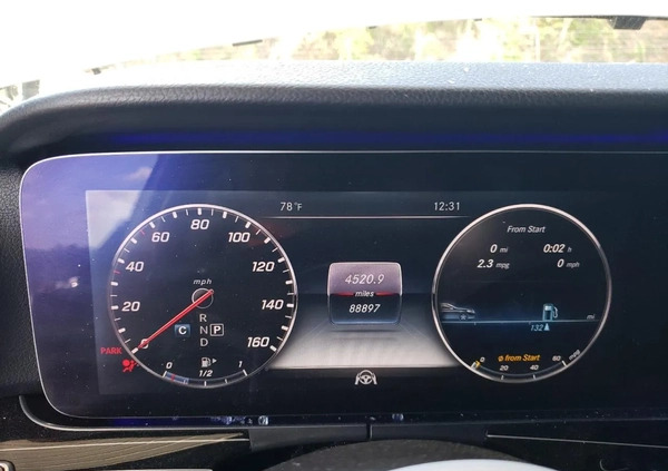 Mercedes-Benz Klasa E cena 74900 przebieg: 88897, rok produkcji 2017 z Raszków małe 67